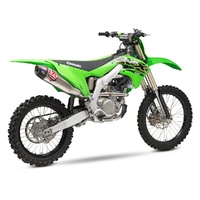 Yoshimura RS12 Full Stainless Exhaust/Alloy Muffler Kawasaki KX250F 2021-2024