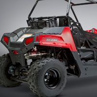 Yoshimura RS2 Stainless Full Exhaust.Carbon Slip On Polaris 170 RZR 2010-2016