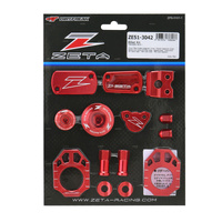 ZETA Bling Kit Red for Honda CRF450RX 2021-2025
