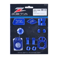 ZETA Bling Kit Blue for Yamaha YZ250/X 2009-2025