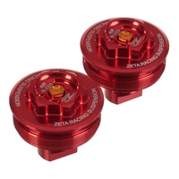 ZETA Fork Top Cap Red for Honda CRF300L 2021-2024