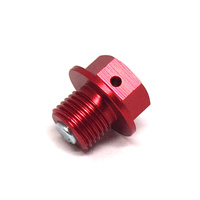 ZETA Mag Sump Plug Red ZE581413