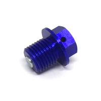 ZETA Mag Sump Plug Blue for Yamaha XJR1200 1994-1996