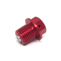ZETA Mag Sump Plug Red for Yamaha TRACER9GT 2022