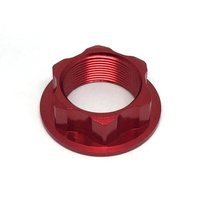ZETA Steering Nut Red for Yamaha YZ65 2018-2026
