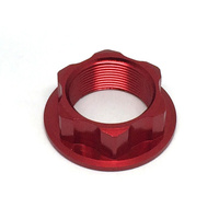 ZETA Steering Nut Red for Yamaha TTR50 2007-2017