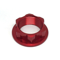 ZETA Steering Nut Red for Yamaha TTR125 2002-2024