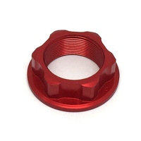 ZETA Steering Nut Red for Honda CRM250R 1989-1996