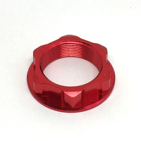 ZETA Steering Nut Red for Honda CRF250X 2004-2017