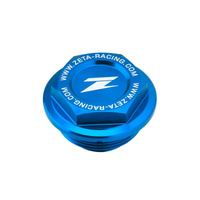 ZETA Brake Master Cyl Cover Blue for Husqvarna FE501s 2014-2017