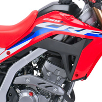 ZETA Plastic Bolt Set Red for Honda CRF300L 2021-2024