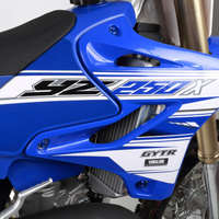 ZETA Plastic Bolt Set Blue for Yamaha YZ125X 2017-2022