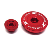 ZETA Engine Plug Kit Red for Kawasaki KX250F 2011-2018