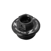 ZETA Oil Fill Plug Black for Kawasaki KLX230 S 2022-2025