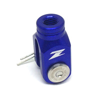 ZETA Brake Clevis Blue for Yamaha YFZ450 2004-2010