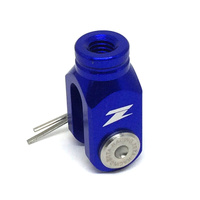 ZETA Brake Clevis Blue for Kawasaki D-TRACKER 1998-2016