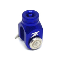 ZETA Brake Clevis Blue for Kawasaki KFX450R 2008-2010