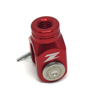 ZETA Brake Clevis Red for Kawasaki KX250X 2021-2026