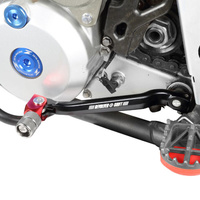 ZETA Gear Lever Revolver Red for Kawasaki KLX250 2001-2020