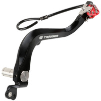 ZETA Trigger Brake Pedal Red for Honda CRF250L 2012-2020
