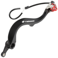 ZETA Trigger Brake Pedal Red ZE907122