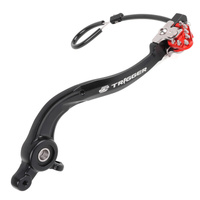 ZETA Trigger Brake Pedal Red for Gas Gas EX350F 2021-2023