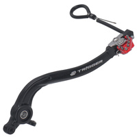 ZETA Trigger Brake Pedal Red for KTM 125SX 2023-2024