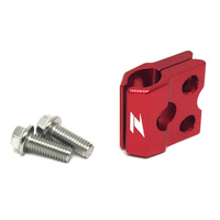 ZETA Brake Line Clamp Red for Suzuki WR250F 2005-2019
