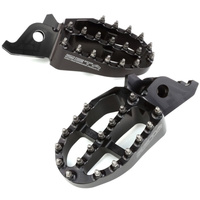 ZETA Alloy Foot Pegs Black for Honda CRF450RL 2021-2025