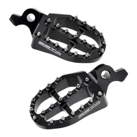 ZETA Alloy Foot Pegs Black for Yamaha YZ450FX 2024-2025