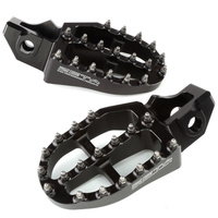ZETA Alloy Foot Pegs Black for Gas Gas EX250 2022-2023