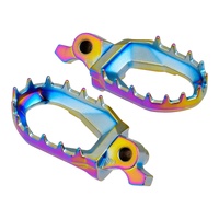 ZETA Max Foot Pegs Oil Slick for Yamaha WR450F 2024-2025
