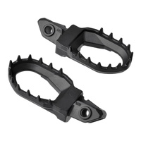 ZETA Max Foot Pegs Black for KTM 250XC-W 2024-2025