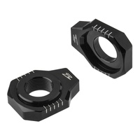 ZETA Axle Blocks Black for Kawasaki KLX230 S 2025