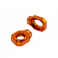 ZETA Axle Blocks Orange for Gas Gas EX350F 2021-2023
