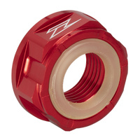 ZETA Front Axle Bolt Nut Red for Honda XR250(MD30) 1995-2007