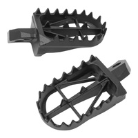 Zeta Wide Chromoly Low Foot Pegs for Yamaha YZ450FX 2016-2023