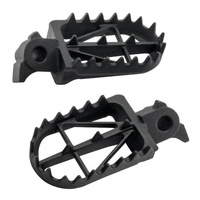 Zeta Wide Chromoly Mid Foot Pegs for Yamaha YZ450F 2003-2015