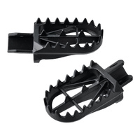 Zeta Wide Chromoly Mid Foot Pegs for Yamaha TTR110 E 2011-2026