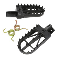 Zeta Wide Chromoly Mid Foot Pegs for Honda XR250R 1996-2005