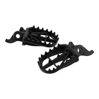 Zeta Wide Chromoly Mid Foot Pegs for Kawasaki KX450F 2009-2026