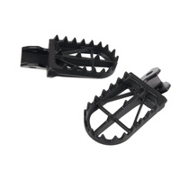 Zeta Wide Chromoly Mid Foot Pegs for Honda CRF110F 2019-2026