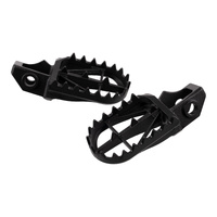 Zeta Wide Chromoly Mid Foot Pegs for KTM 350 SXF 2016-2022