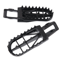Zeta Wide Chromoly Mid Foot Pegs for KTM 450 XCF 2023-2025
