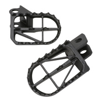 Zeta Chromoly UltraWide Foot Pegs for Honda CR125R 2002-2007