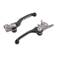 Zeta Pivot Brake/Clutch Lever Set Black for KTM 250 EXC 2006-2013