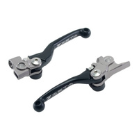 Zeta Pivot Brake/Clutch Lever Set Black for KTM 150 SX 2025