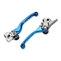 Zeta Pivot Brake/Clutch Lever Set Blue for Gas Gas EX300 2022-2023