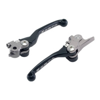 Zeta Pivot Brake/Clutch Lever Set Black for Husqvarna FC350 2016-2021