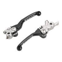 Zeta Pivot Brake/Clutch Lever Set Magura Black for Husqvarna FE350 2019-2021